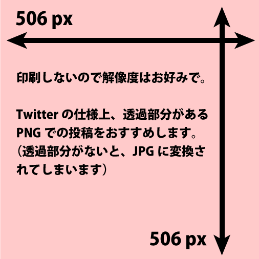 カウントダウン画像のサイズについて